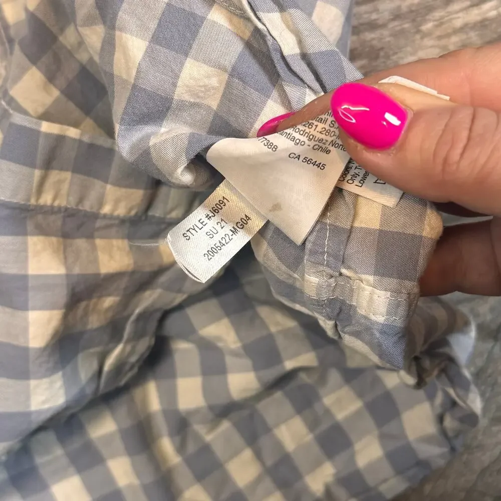 Crewcuts Checkered Button Down Boys 8